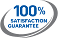 100% 滿意保證